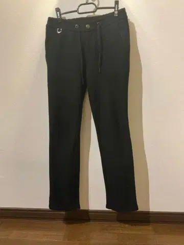 나노 유니버스 Champion 블랙 스웨트 팬츠 M 방한 웜 팬츠