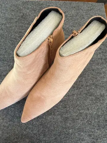 앵클부츠 26cm 포인티드 핑힐 미사용 새상품