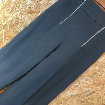 AE9312 ZARA WOMAN 와이드 팬츠 블랙 여성용 26