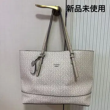 미사용 GUESS 게스 가죽 토트백
