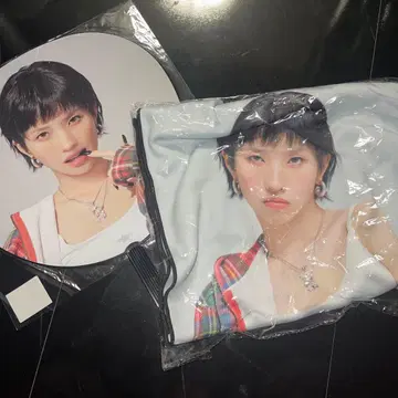 idle 아이들 소연 우치와 슬로우 슬로건 타월