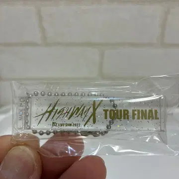 미개봉품 B'z Highway X 투어 파이널 호텔 키링