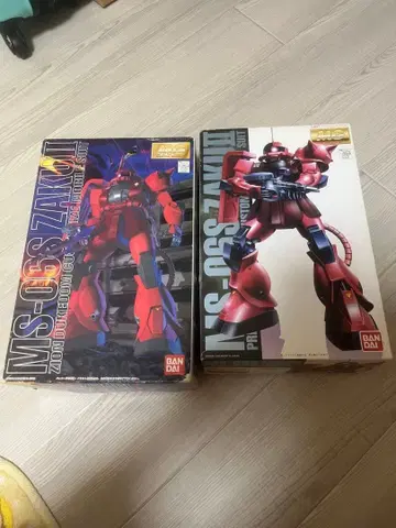 MG MS-06S 자쿠II 코팅 Ver. 덤 포함