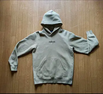 THE NORTH FACE 베이지 후드 부착 후드티