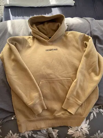 THE NORTH FACE 베이지 후드 부착 후드티