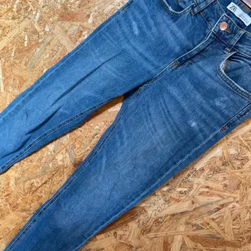 AE9318 ZARA 데님 팬츠 블루 여성용 29 네이비