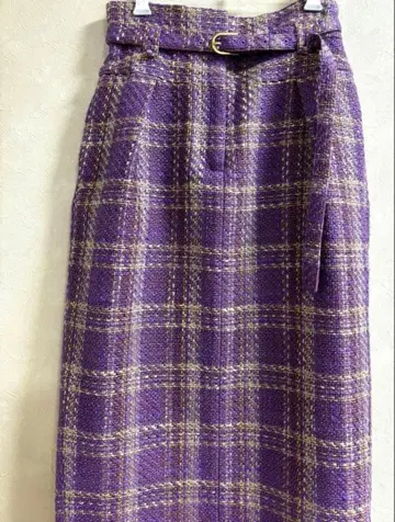 Mila Owen (밀라 오웬) 코쿤 트위드 스커트