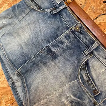 AE9319 ZARA 데님 스커트 블루 여성용 28 네이비