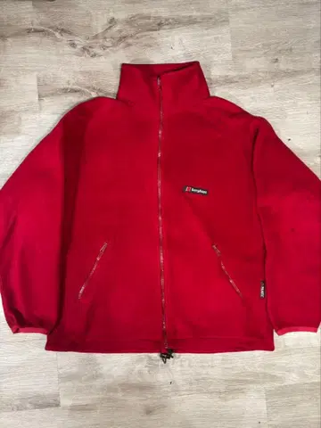 자미로콰이 착용 레어 컬러 Berghaus 영국제 구 로고 XL 90s