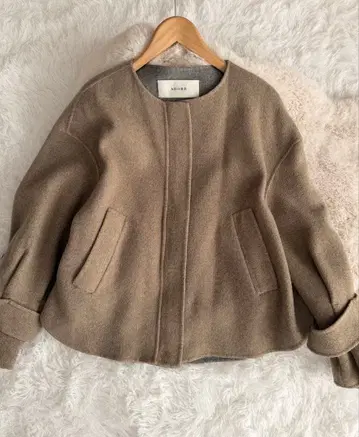 어도어 울 숏코트