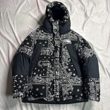 퍼스트 다운 반다나 패턴 다운 자켓 L 퍼스트다운