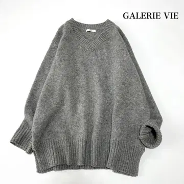 스테디셀러 인기 갤러리 바이 파인 울 V넥 풀오버