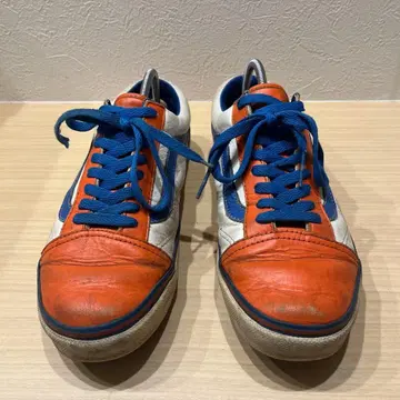 반스 올드스쿨 가죽 레어 컬러