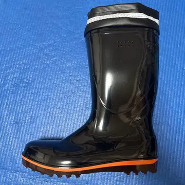 코신고무 장화 하이 브리더 가드 스틸제 선단 클린 웨이브 밑창 내유 배합