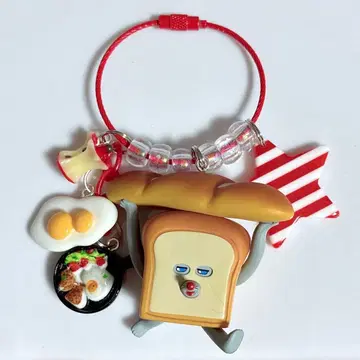 자라자라 키링 자라자라 가챠가챠 빵 도둑 도망