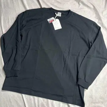 [ 새상품급 ] calee 코튼 100% 블랙 긴팔 티셔츠 칼리