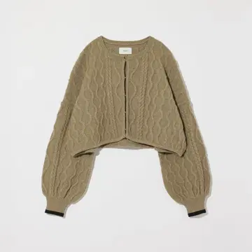 eaphi CABLE KNIT CARDIGAN