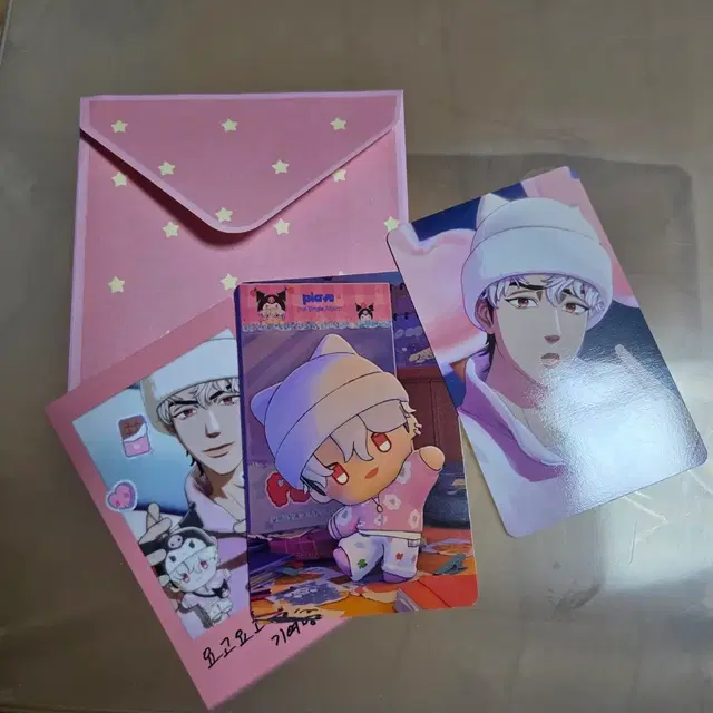 플뿌 앨범 인형 버전 CD랑 포카 3종 은호