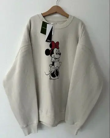 프릭스스토어 디즈니 맨투맨 미니 마우스 미니 화이트