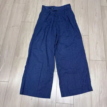 바나나리퍼블릭 코튼 린넨 와이드 팬츠 0