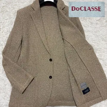 미사용급/현행/XL 두클라쎄 니트 테일러드 자켓 TEXBRID