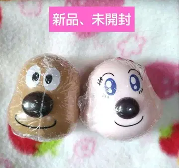 새상품, 미개봉 빅 호빵맨 마스코트 치즈 & 레어 치즈짱