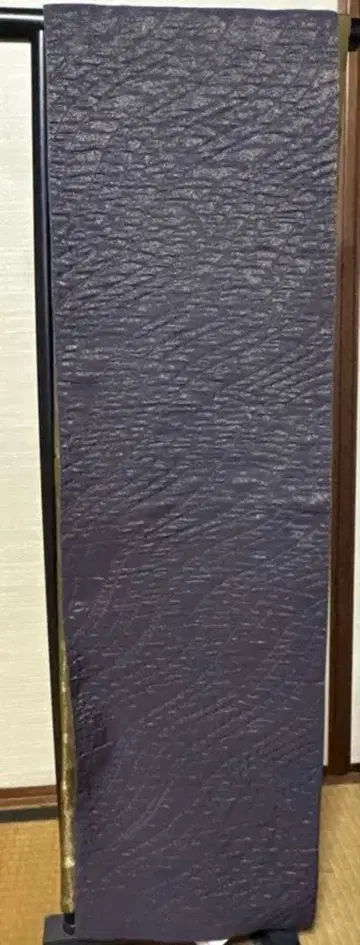 전통 심자색 후쿠로 오비