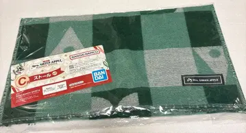 Mr. GREEN APPLE 1번 복권 체크 무늬 스톨