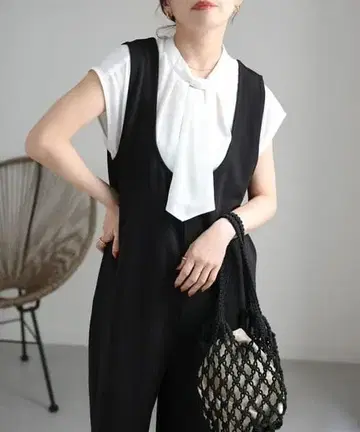 ap retro 지퍼 여밈 루즈 살로펫