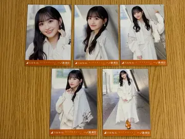 노기자카46 이치노세 미쿠 브로마이드 네이블 오렌지 5종 컴프