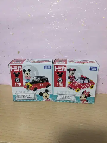 토미카 드림토미카 디즈니 모터스 2대 세트