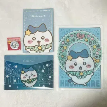 치이카와 (먼작귀) 세븐일레븐 콜라보 굿즈 4개 세트 [ 하치와레 ]