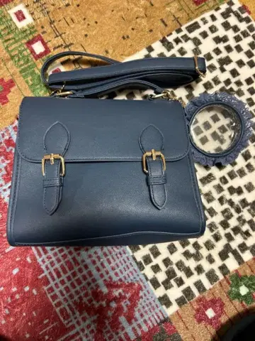 WEGO 새첼 이타 숄더 네이비 이타백