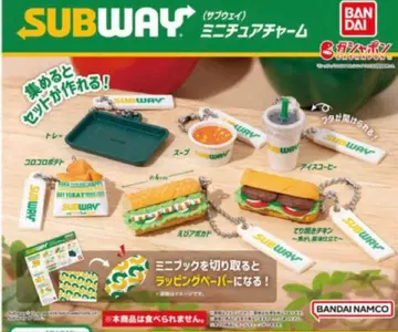 SUBWAY 서브웨이 미니어처 참 전 6종 컴플리트