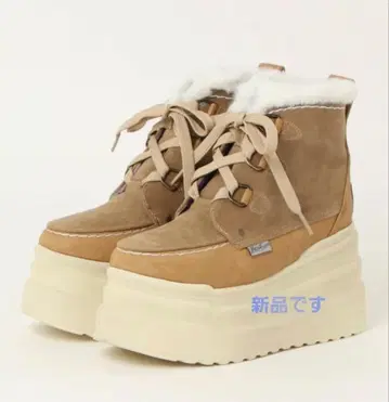 통굽 레이스업 하이컷 스니커즈