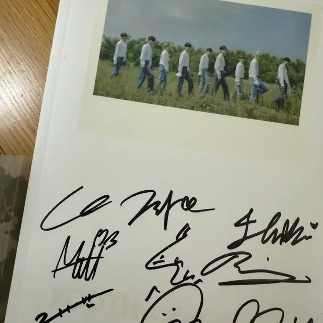 제로베이스원 미니1집 비매 싸인앨범 (쉐이드버전)