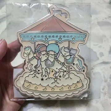 리틀트윈스타 회전목마 다이컷 목업