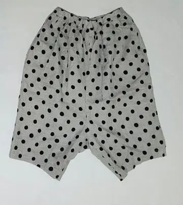 LUEUF 르프 린넨 펭귄 팬츠 아이보리 도트