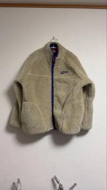 OUTDOOR 베이지 플리스 자켓 LL