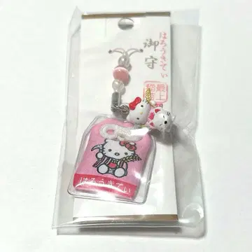 [ 미개봉 미사용 ] 지역 한정 키티 부적 스트랩 오카야마 사이조 이나리