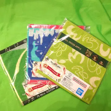 제일복권 Mrs. GREEN APPLE G상 자카드 타월 3종 세트
