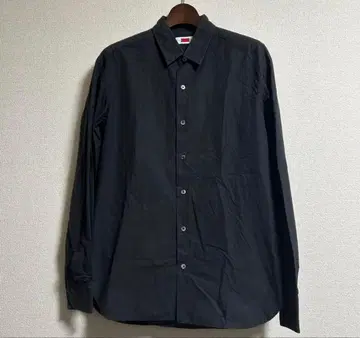 by H 20aw 코튼 브로드 레귤러 카라 셔츠