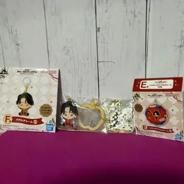 미세스 1번 쿠지 BANDAI 오리지널 키링 3개 세트