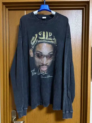 Dennis Rodman The Worm 긴팔 티셔츠 XL