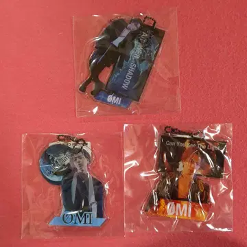 토사카 히로오미 아크릴 키링 3개 세트