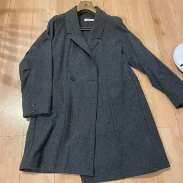 nonnative 그레이 더블 브레스트 체스터 코트 사이즈 1