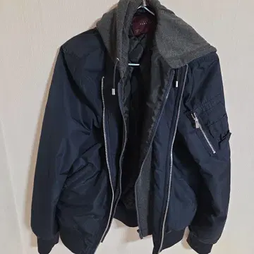 ZARA MAN 네이비 MA-1 자켓 M 사이즈