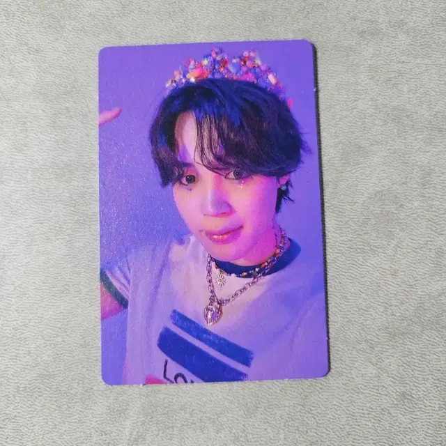 지민 포토북 왕관 포카 bts 방탄