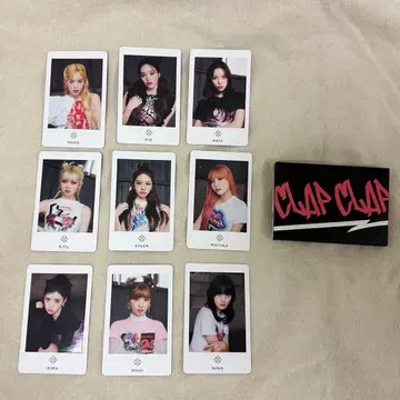 NiziU CLAP CLAP 포토 카드 세트