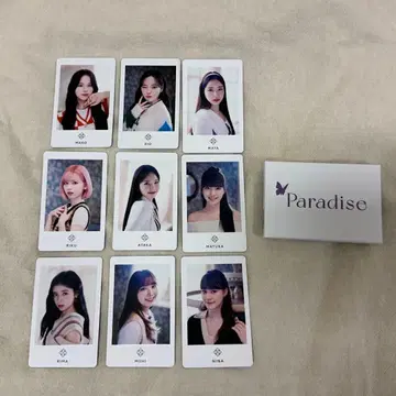 NiziU Paradise 포토 카드 세트